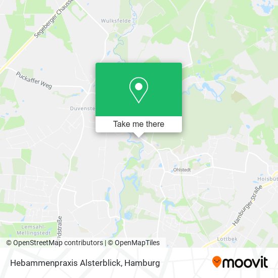 Hebammenpraxis Alsterblick map