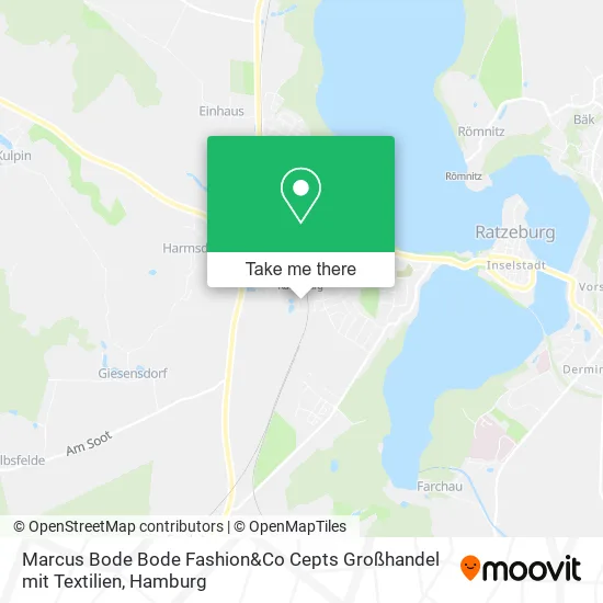 Карта Marcus Bode Bode Fashion&Co Cepts Großhandel mit Textilien