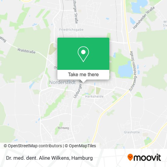 Dr. med. dent. Aline Wilkens map