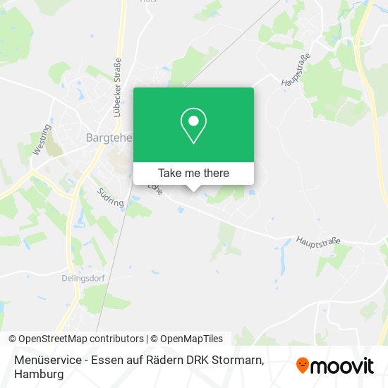 Menüservice - Essen auf Rädern DRK Stormarn map