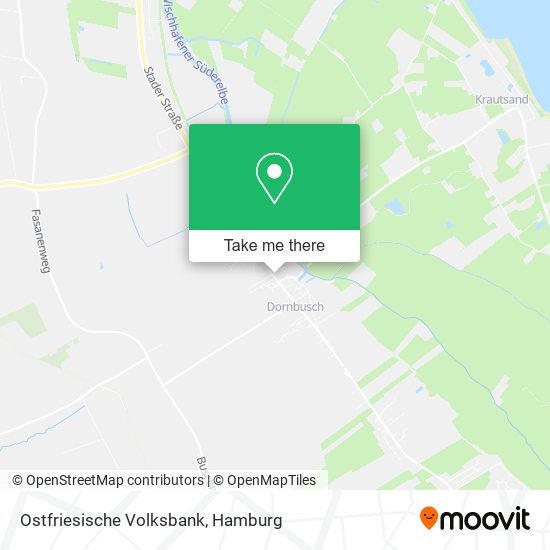 Ostfriesische Volksbank map