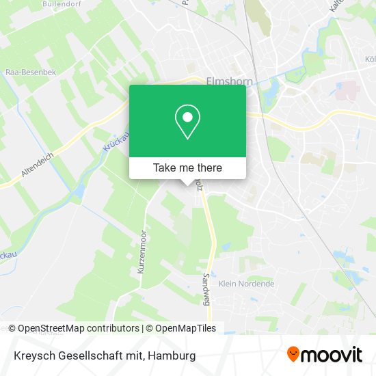 Kreysch Gesellschaft mit map