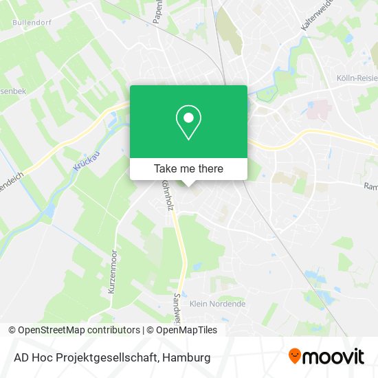 AD Hoc Projektgesellschaft map