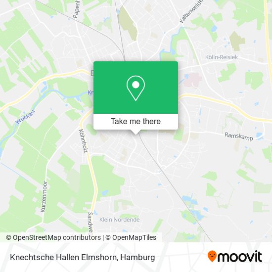 Knechtsche Hallen Elmshorn map