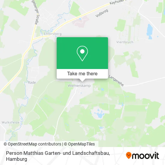 Карта Person Matthias Garten- und Landschaftsbau