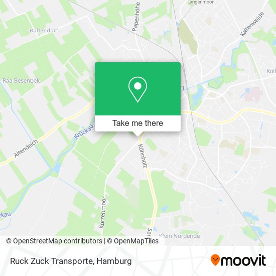 Ruck Zuck Transporte map