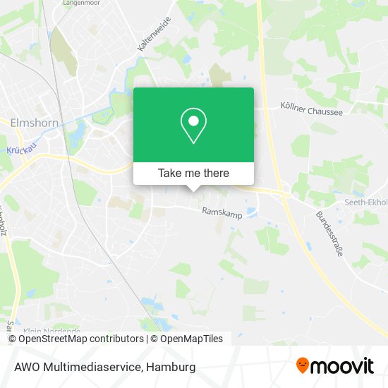 AWO Multimediaservice map