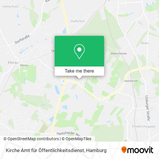 Kirche Amt für Öffentlichkeitsdienst map