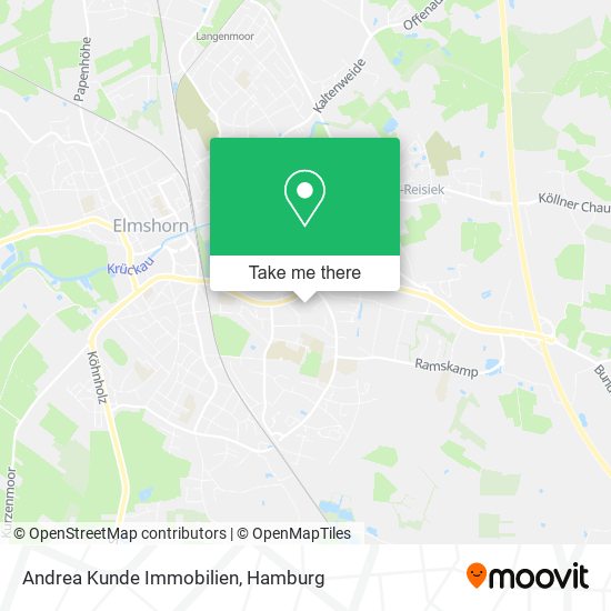 Andrea Kunde Immobilien map