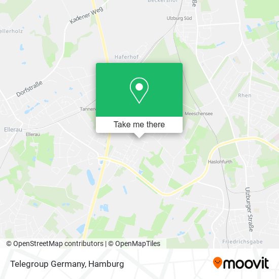 Telegroup Germany map