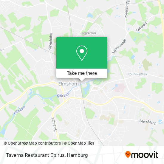 Taverna Restaurant Epirus map