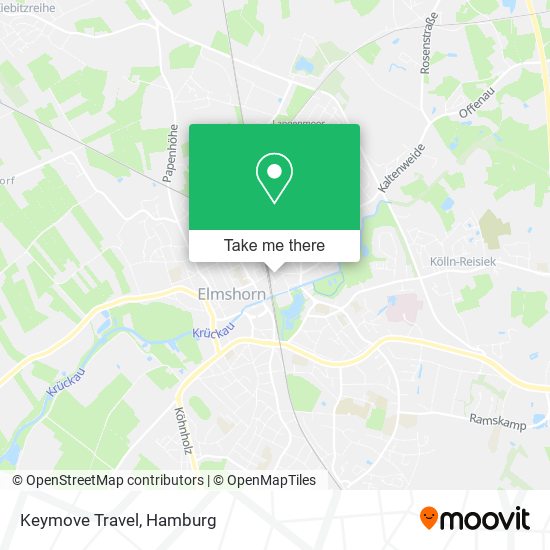 Keymove Travel map