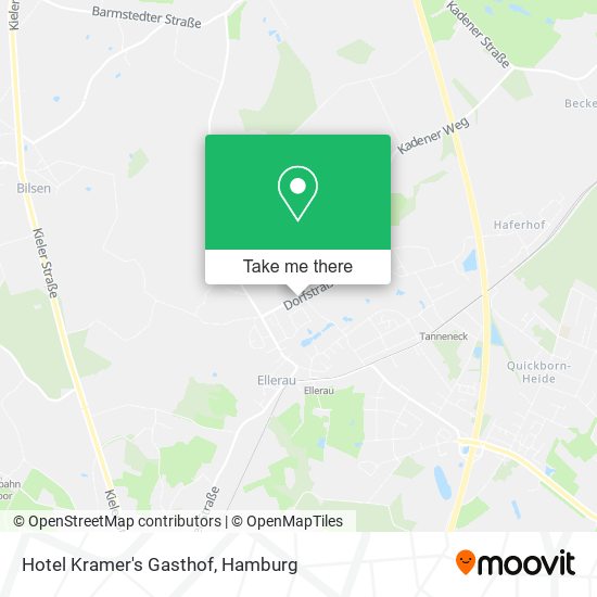 Hotel Kramer's Gasthof map