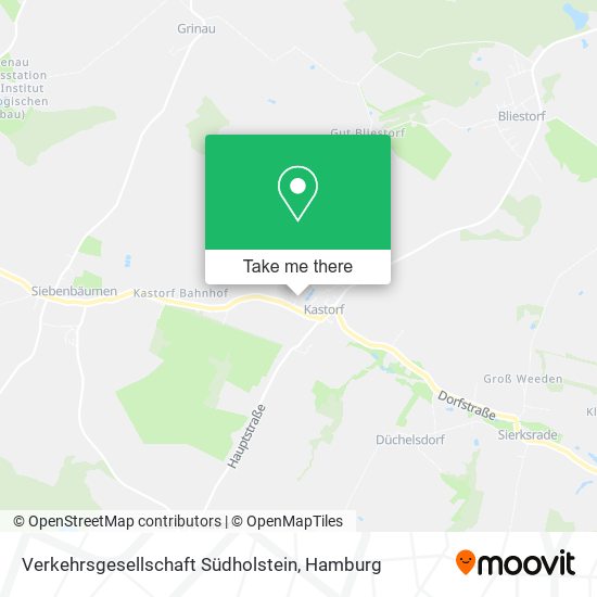Verkehrsgesellschaft Südholstein map