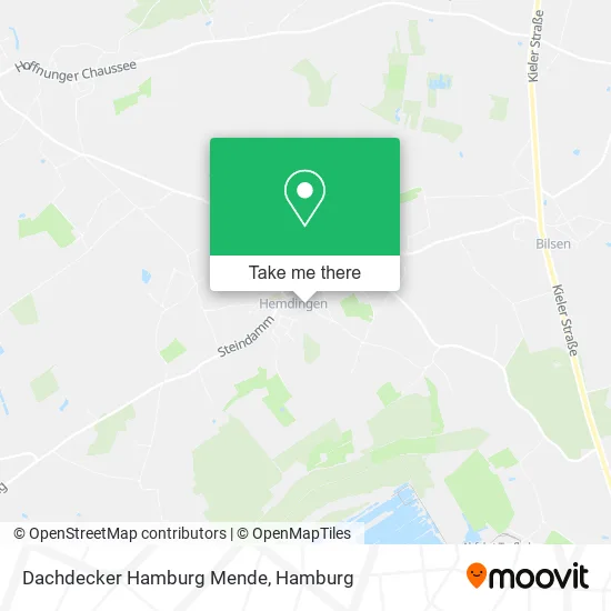 Карта Dachdecker Hamburg Mende