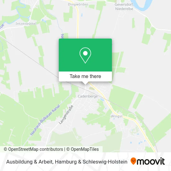 Карта Ausbildung & Arbeit