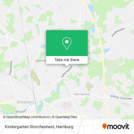 Kindergarten Storchennest map