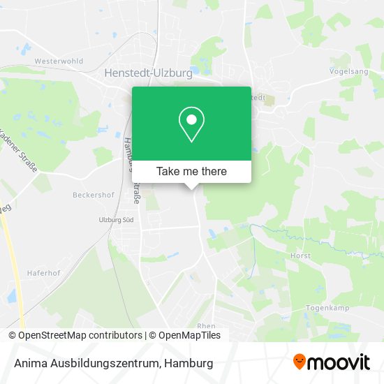 Anima Ausbildungszentrum map