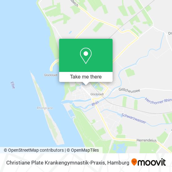 Christiane Plate Krankengymnastik-Praxis map