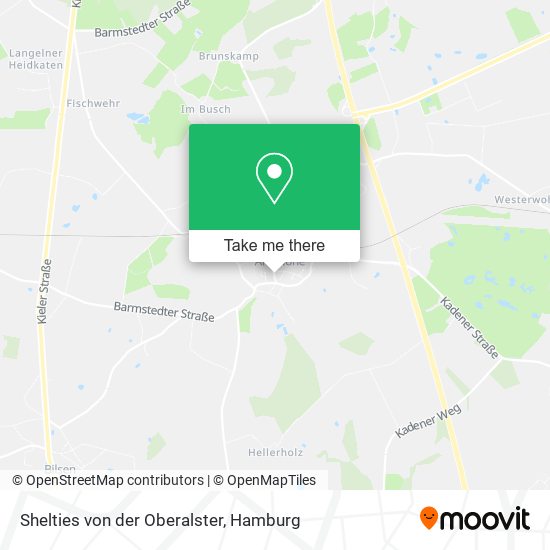 Shelties von der Oberalster map