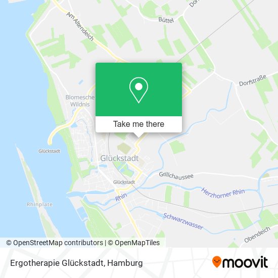 Карта Ergotherapie Glückstadt