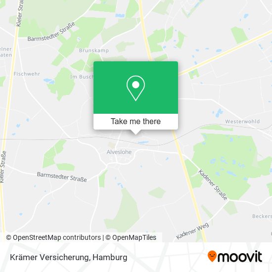 Krämer Versicherung map