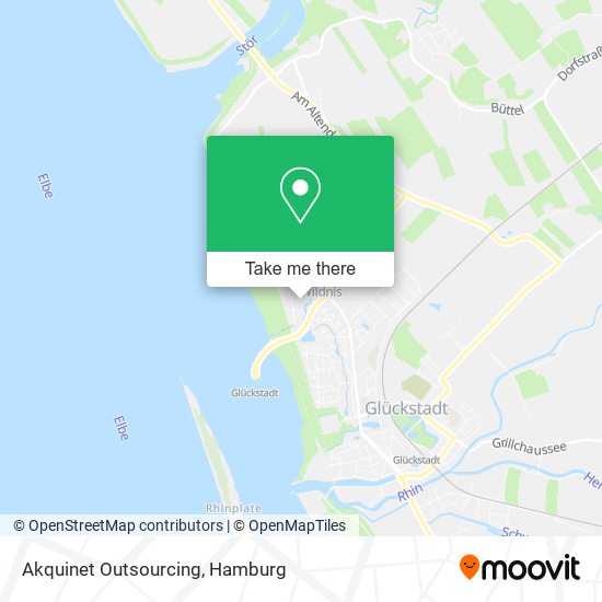 Akquinet Outsourcing map