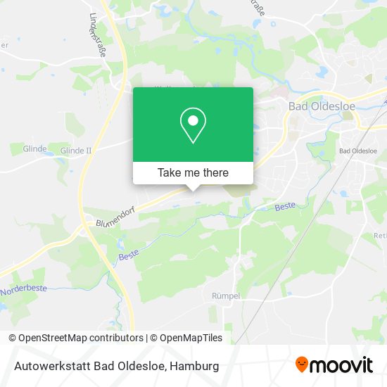 Autowerkstatt Bad Oldesloe map