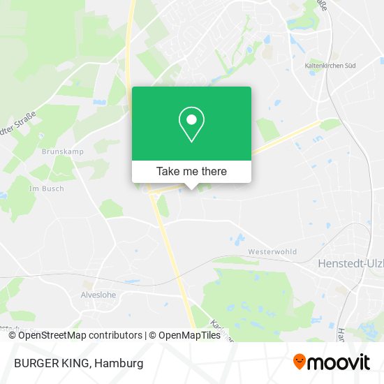 BURGER KING map