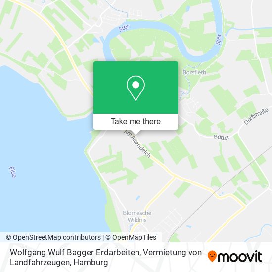 Wolfgang Wulf Bagger Erdarbeiten, Vermietung von Landfahrzeugen map