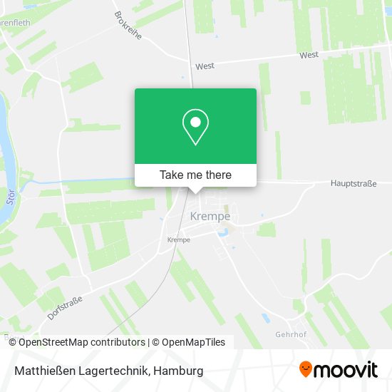 Matthießen Lagertechnik map