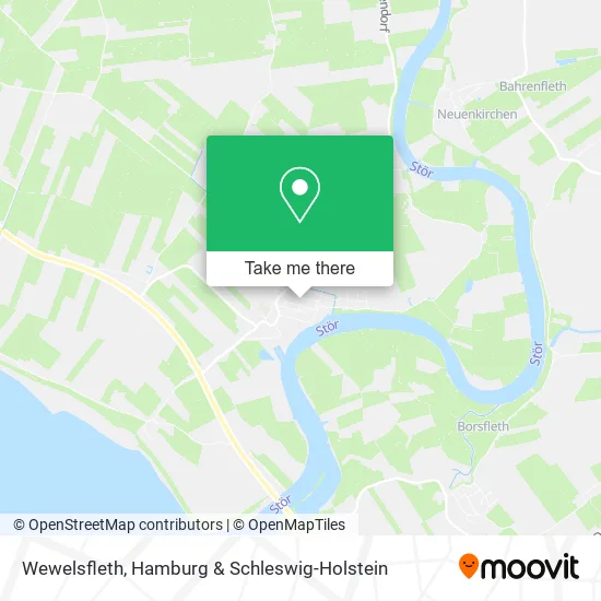 Карта Wewelsfleth