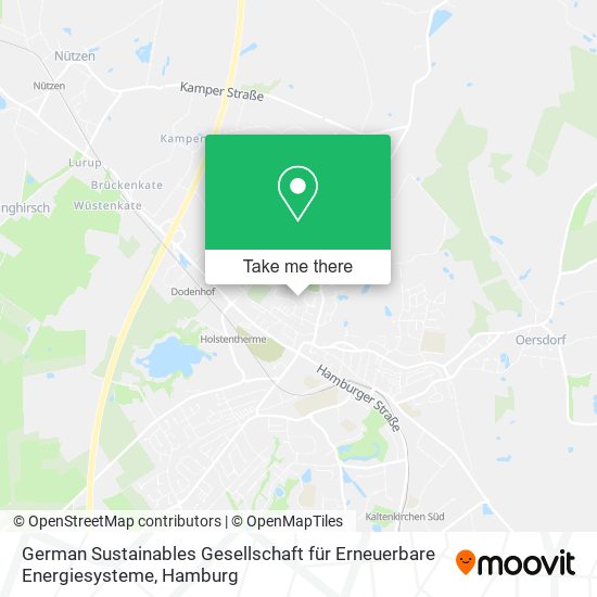 German Sustainables Gesellschaft für Erneuerbare Energiesysteme map