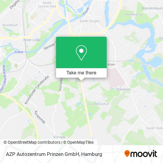 AZP Autozentrum Prinzen GmbH map