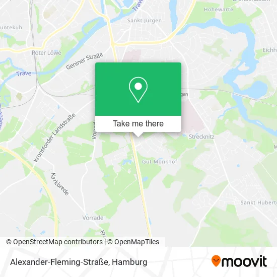 Карта Alexander-Fleming-Straße