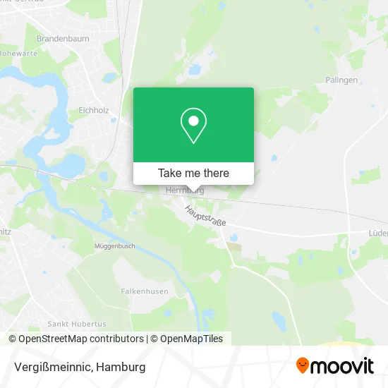 Карта Vergißmeinnic