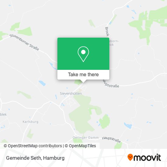 Gemeinde Seth map