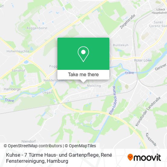 Kuhse - 7 Türme Haus- und Gartenpflege, René Fensterreinigung map