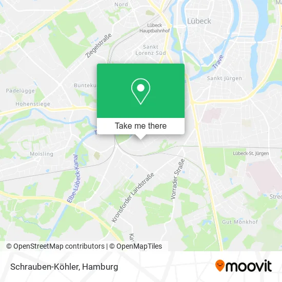 Карта Schrauben-Köhler