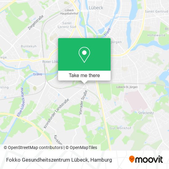 Fokko Gesundheitszentrum Lübeck map