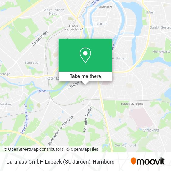 Carglass GmbH Lübeck (St. Jürgen) map
