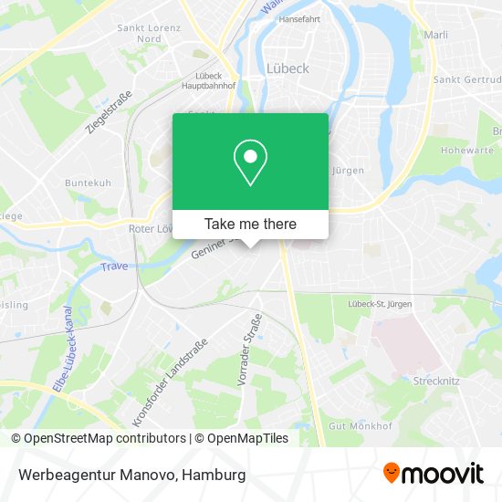 Werbeagentur Manovo map