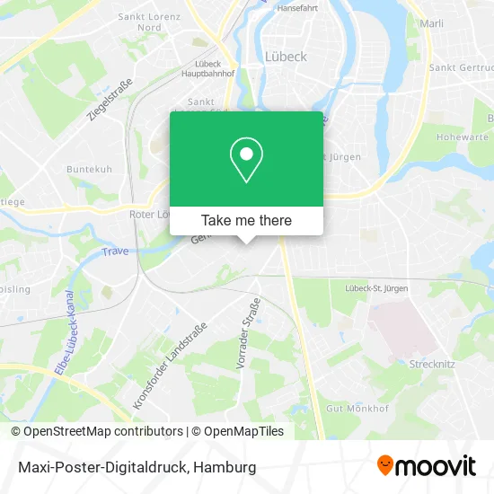 Карта Maxi-Poster-Digitaldruck