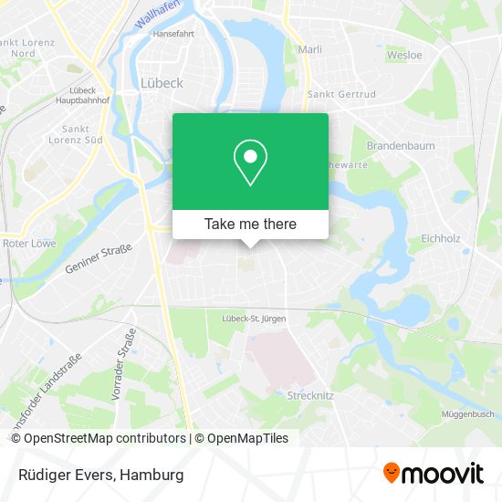 Rüdiger Evers map