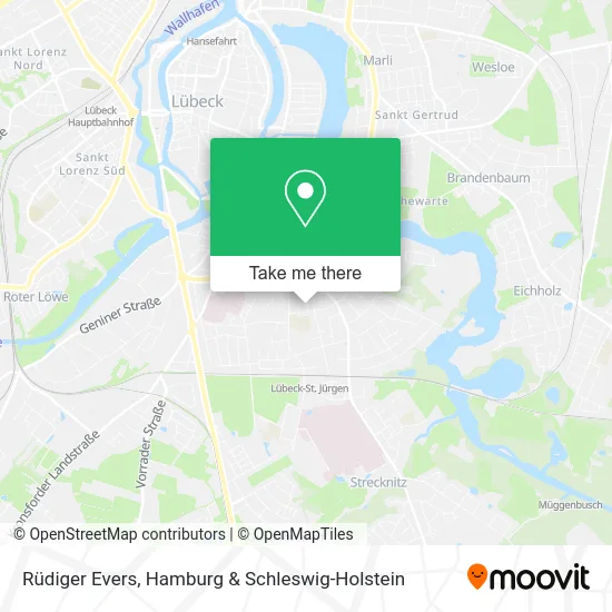 Карта Rüdiger Evers