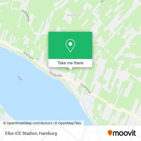 Elbe ICE Stadion map