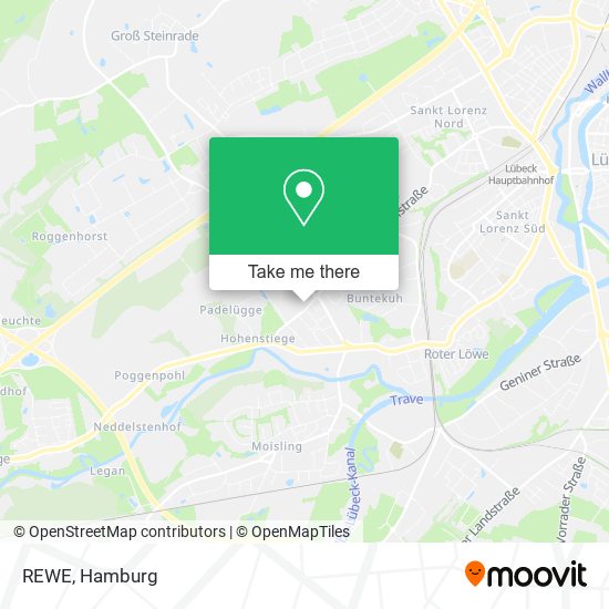 REWE map