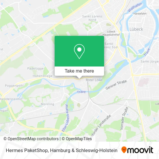 Карта Hermes PaketShop