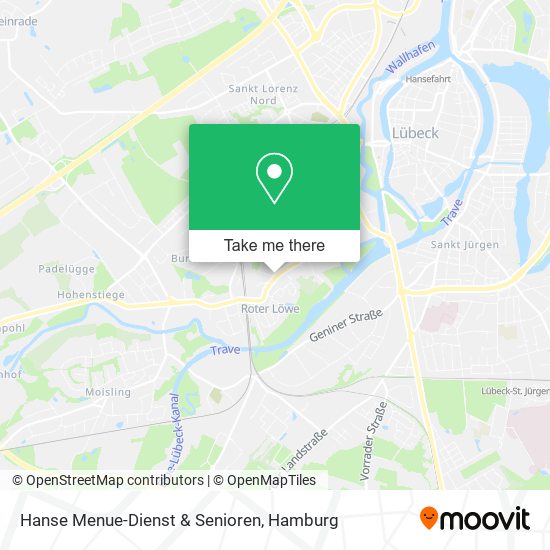 Карта Hanse Menue-Dienst & Senioren
