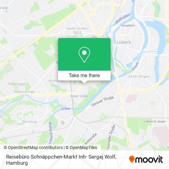 Reisebüro Schnäppchen-Markt Inh- Sergej Wolf map